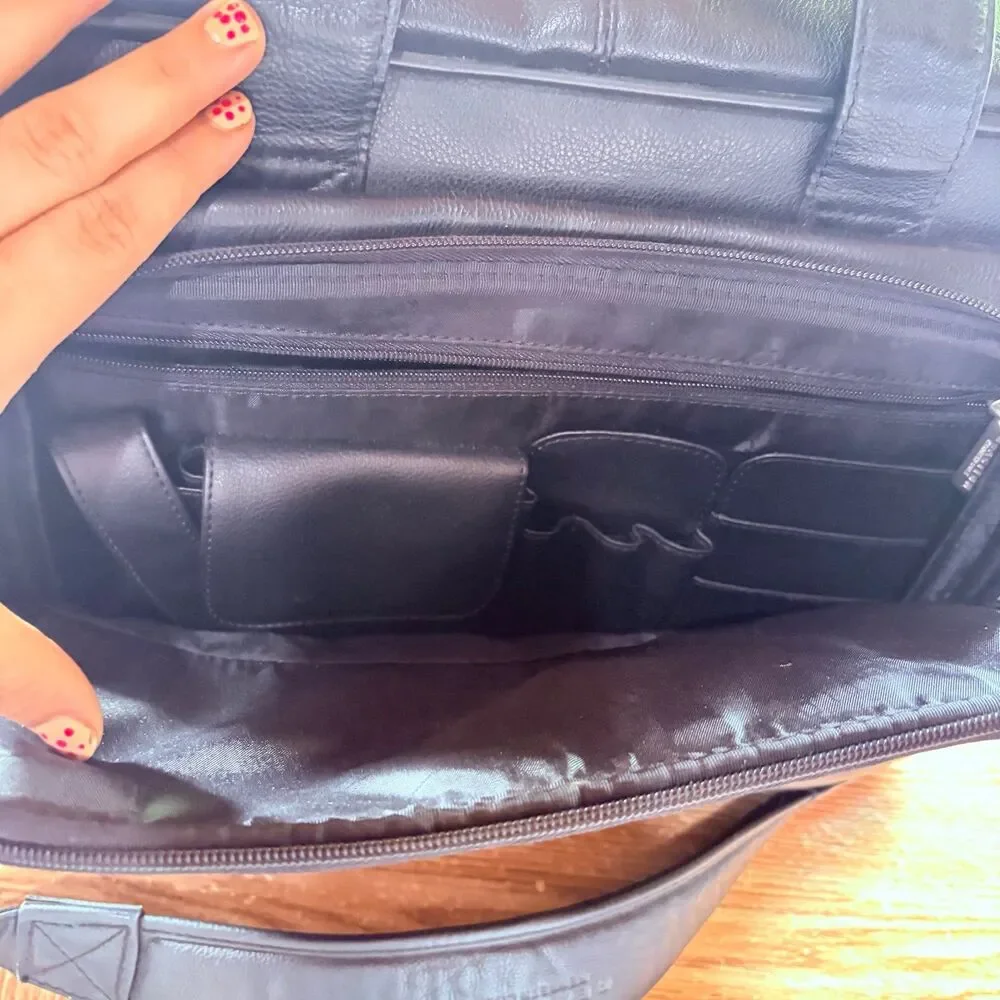 Kenneth Cole Reaction Tsa Approved Carry On Bag/Brief Black